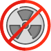 Radioactive material icon